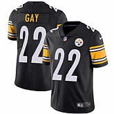 Nike Pittsburgh Steelers #22 William Gay Black Team Color NFL Vapor Untouchable Limited Jersey,baseball caps,new era cap wholesale,wholesale hats